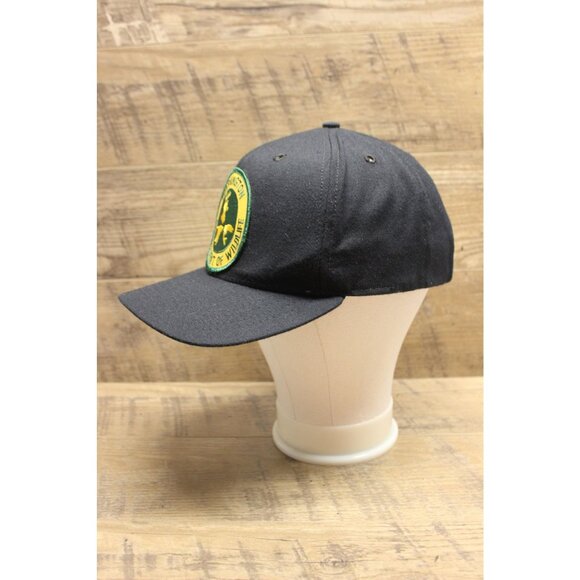 New Era Vintage Pro Model Snapback Hat Size Medium-Large Mesh Wildlife Cap - Picture 4 of 12